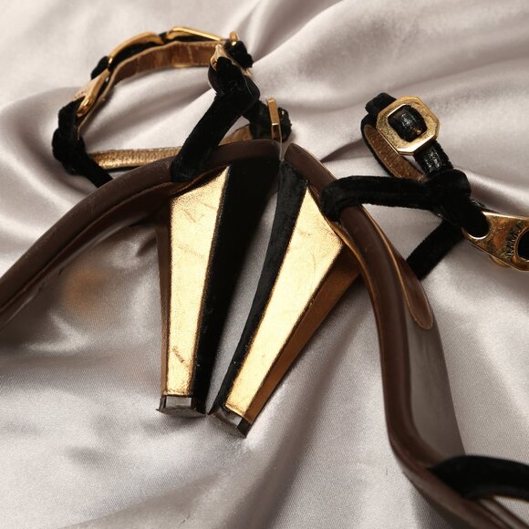 MARC BY MARC JACOBS Velvet Sandals - Picture 8 of 8